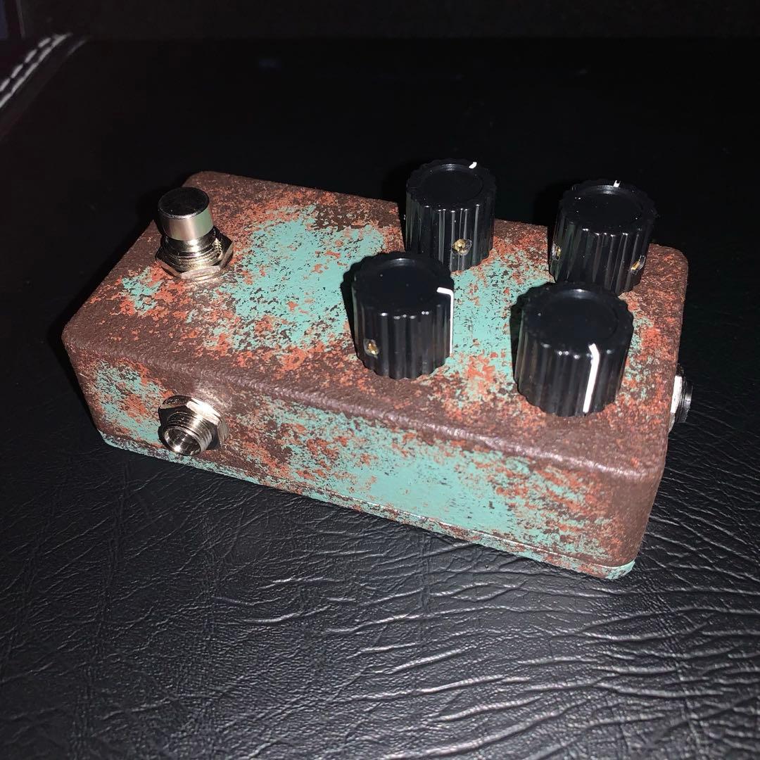 【Kkna】Jan Ray 自作エフェクター 錆風塗装