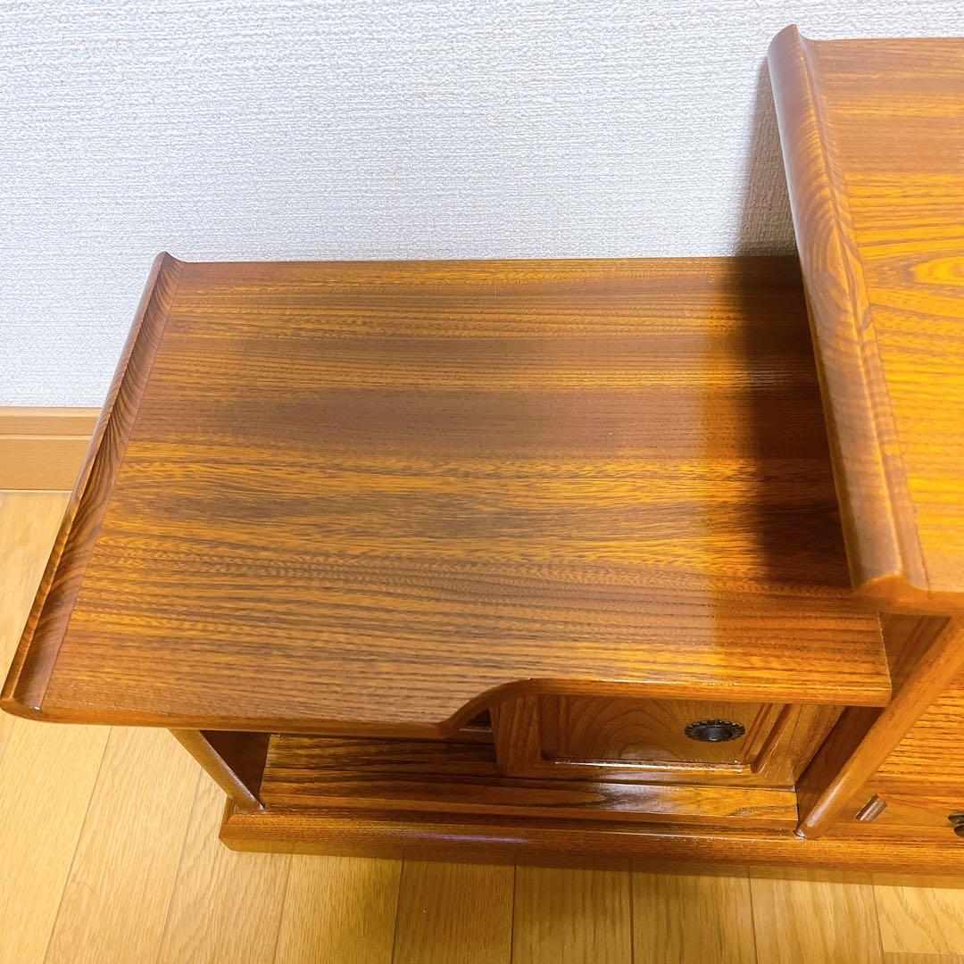 欅 けやき/置床 置き床/飾り棚/茶道具/飾り台/花台/床の間