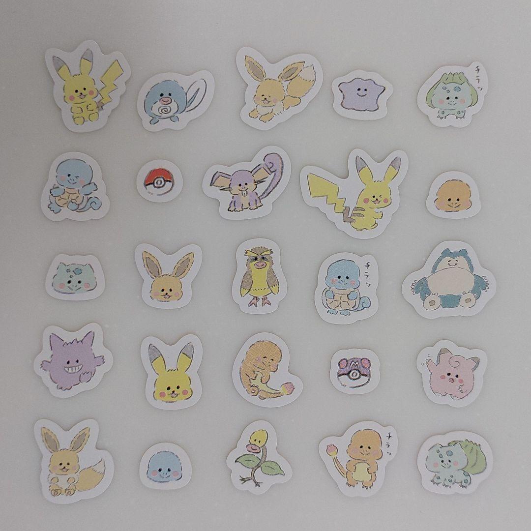 ポケモン　シール