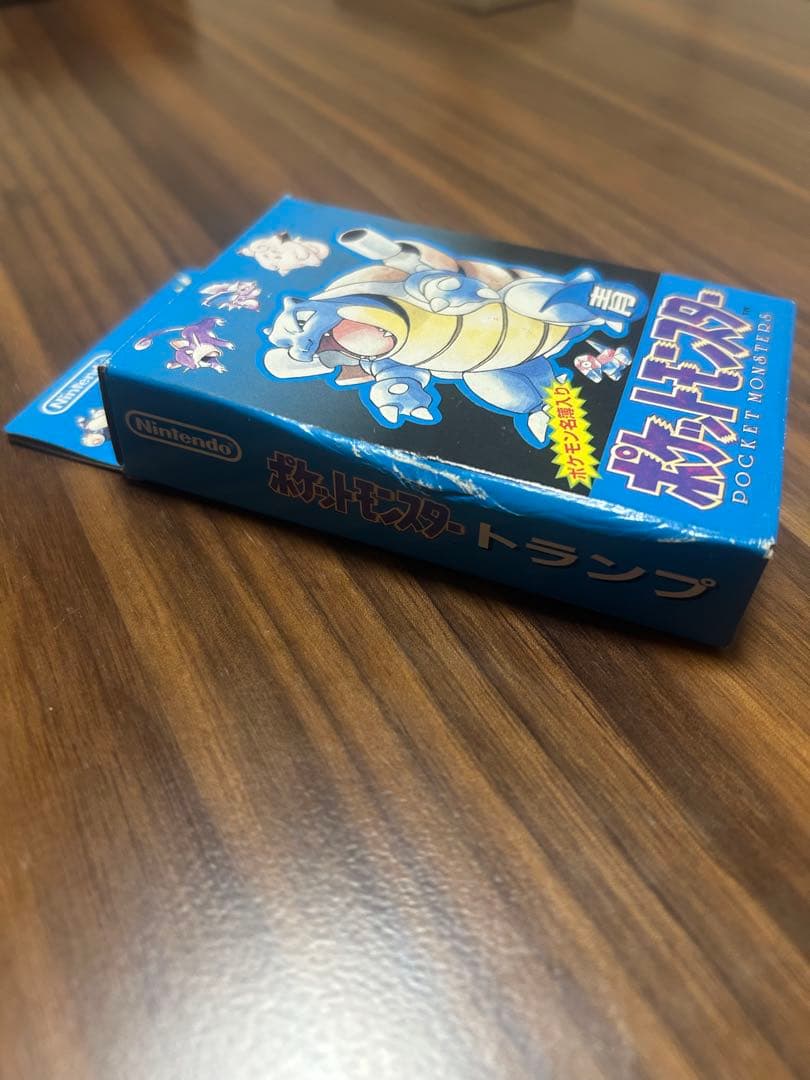 ポケモン　トランプ　カメックス青　当時物