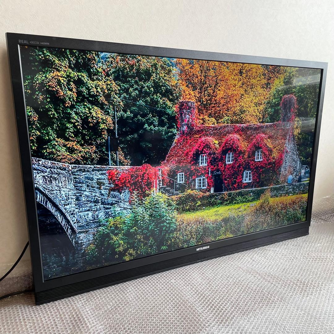 三菱電機 リアル DSM-50L4-PW 50インチ 簡単サイネージ 液晶テレビ