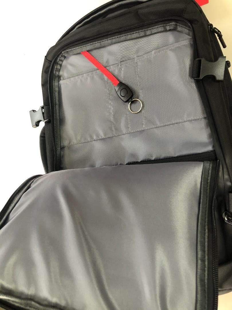 真空圧縮リュックサック(黒)　30×17×46(cm) ★ポンプ無★