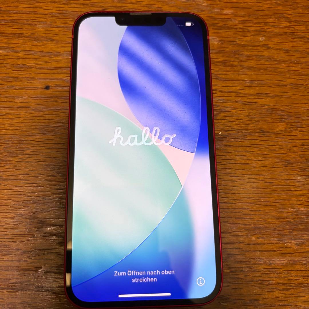 スマートフォン本体 Apple iPhone 13 (PRODUCT)RED 256GB