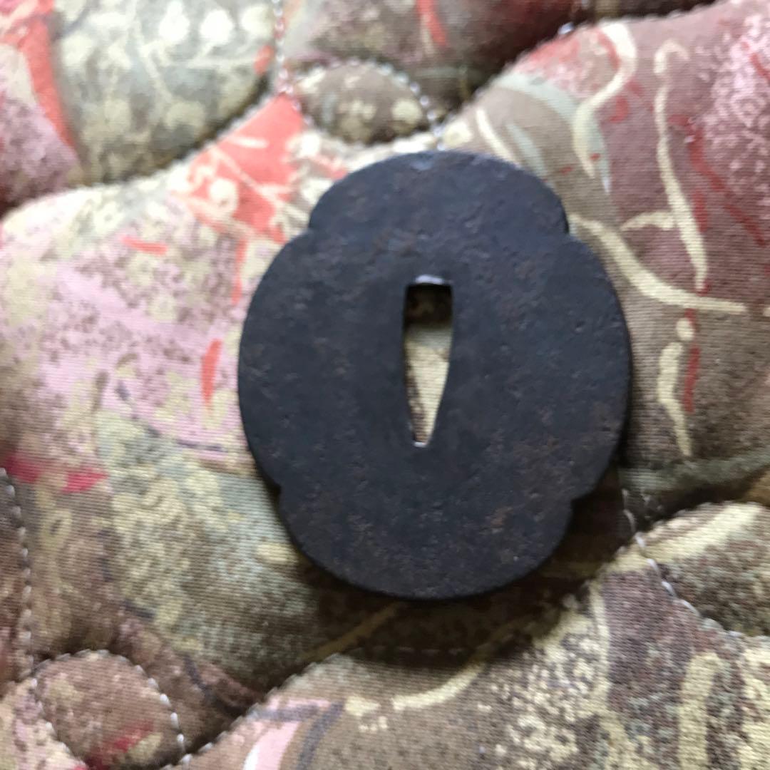 【教育委員会確認】江戸期 古刀鍔（鍔）