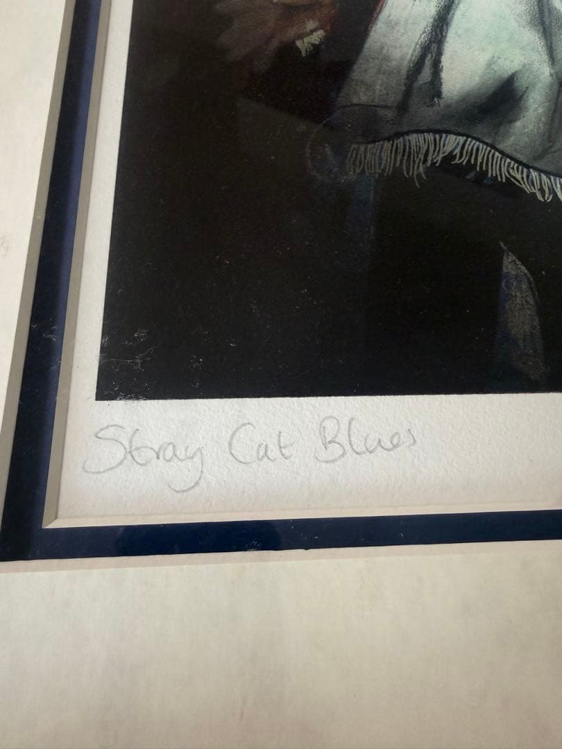 RonnieWood「Stray Cat Blues」81/290直筆サイン入り