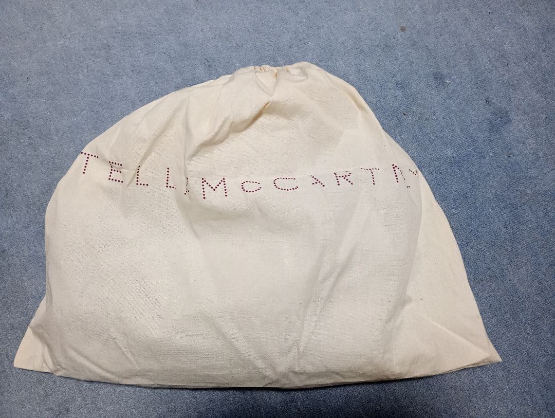 【超美品】《ステラ・マッカートニー》シルバーメタリック パーティーバッグ