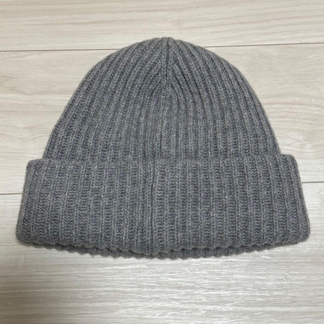新品 GANNI グレー ニット帽