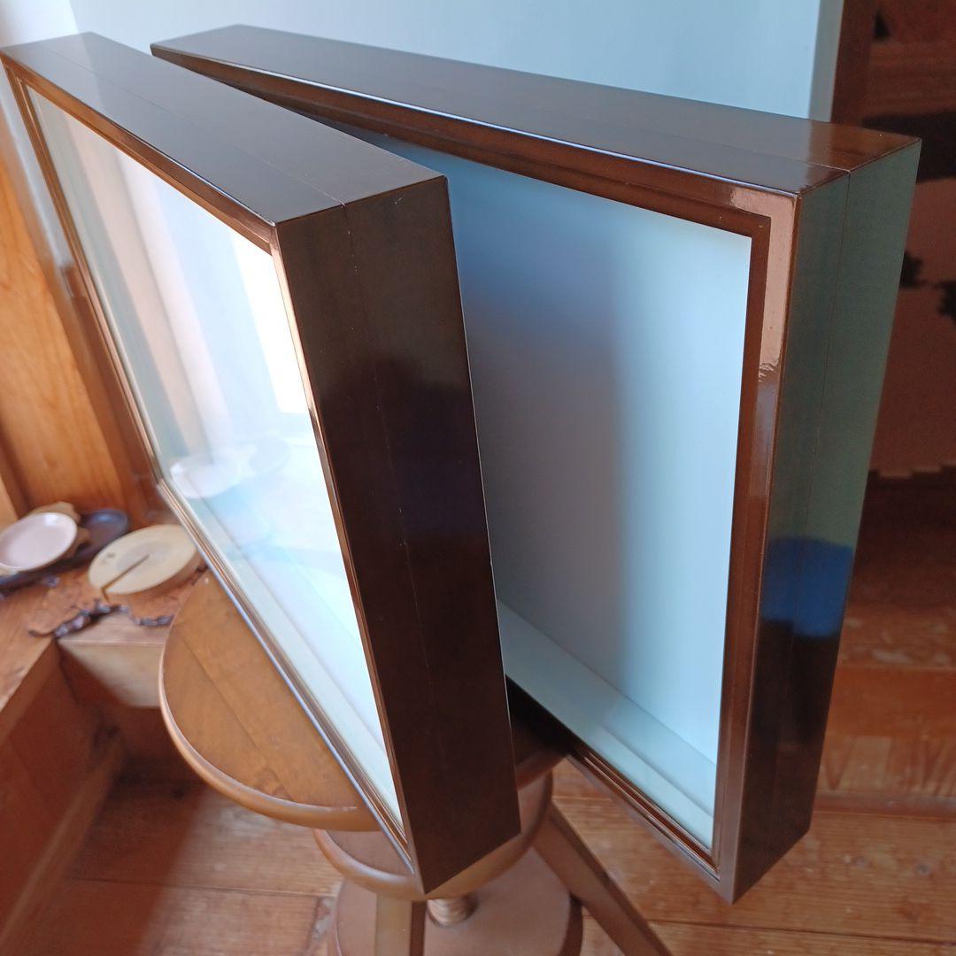 標本箱　ドイツ箱中型　2個セット