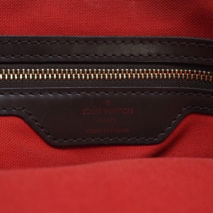 LOUIS VUITTON トートバッグ ダミエ エベヌ チェルシー ブラウン