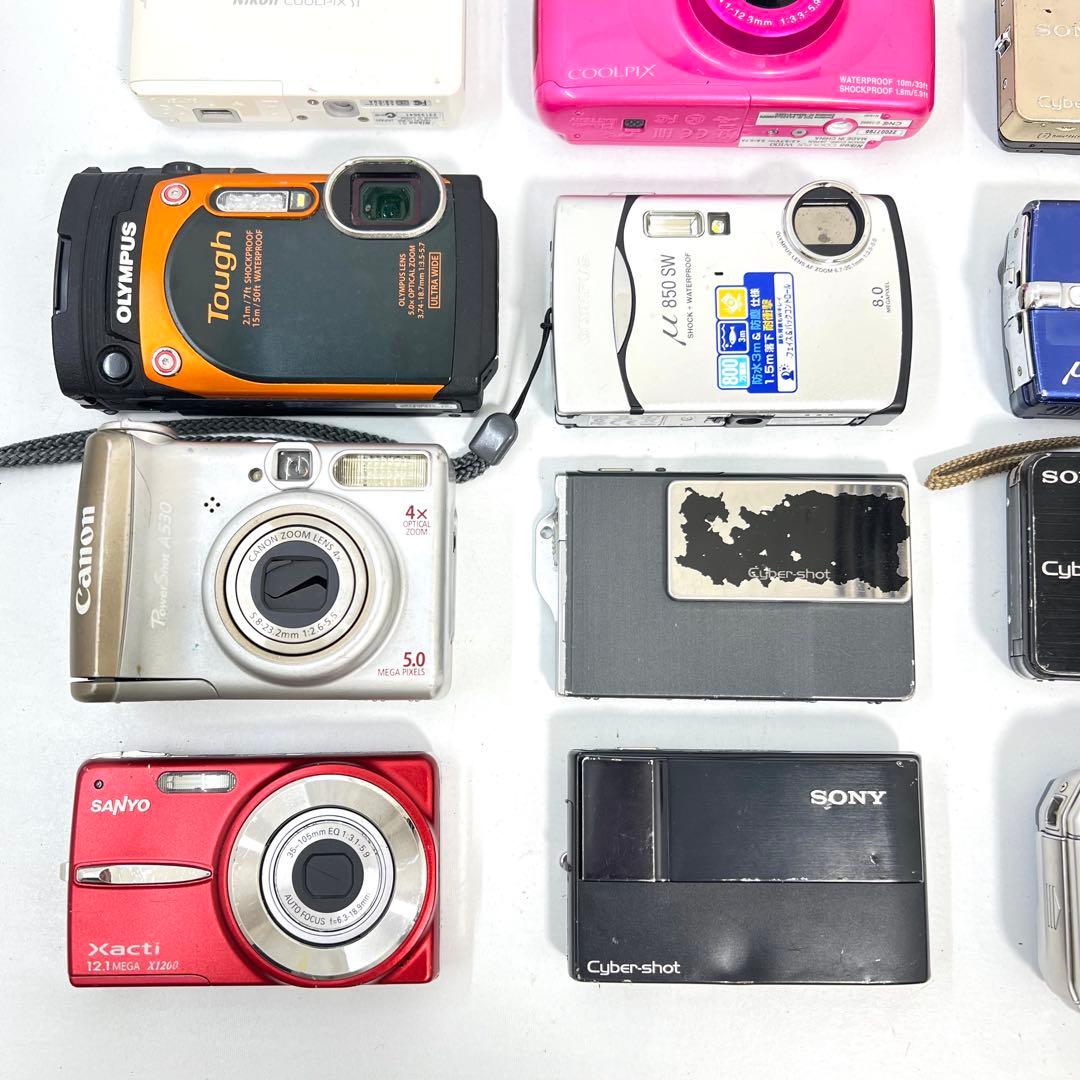 デジカメ　24台　まとめ売り　Canon Nikon SONY OLYMPUS他