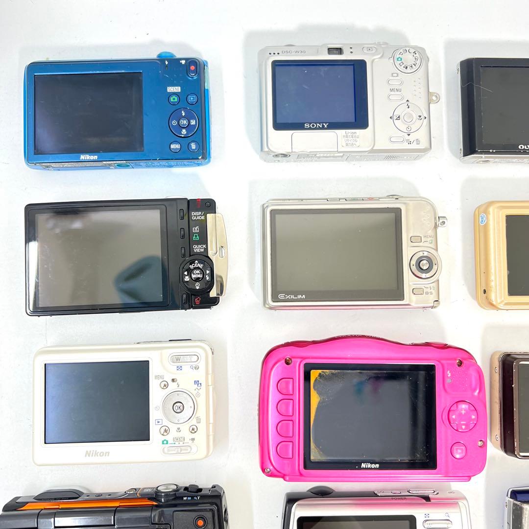 デジカメ　24台　まとめ売り　Canon Nikon SONY OLYMPUS他
