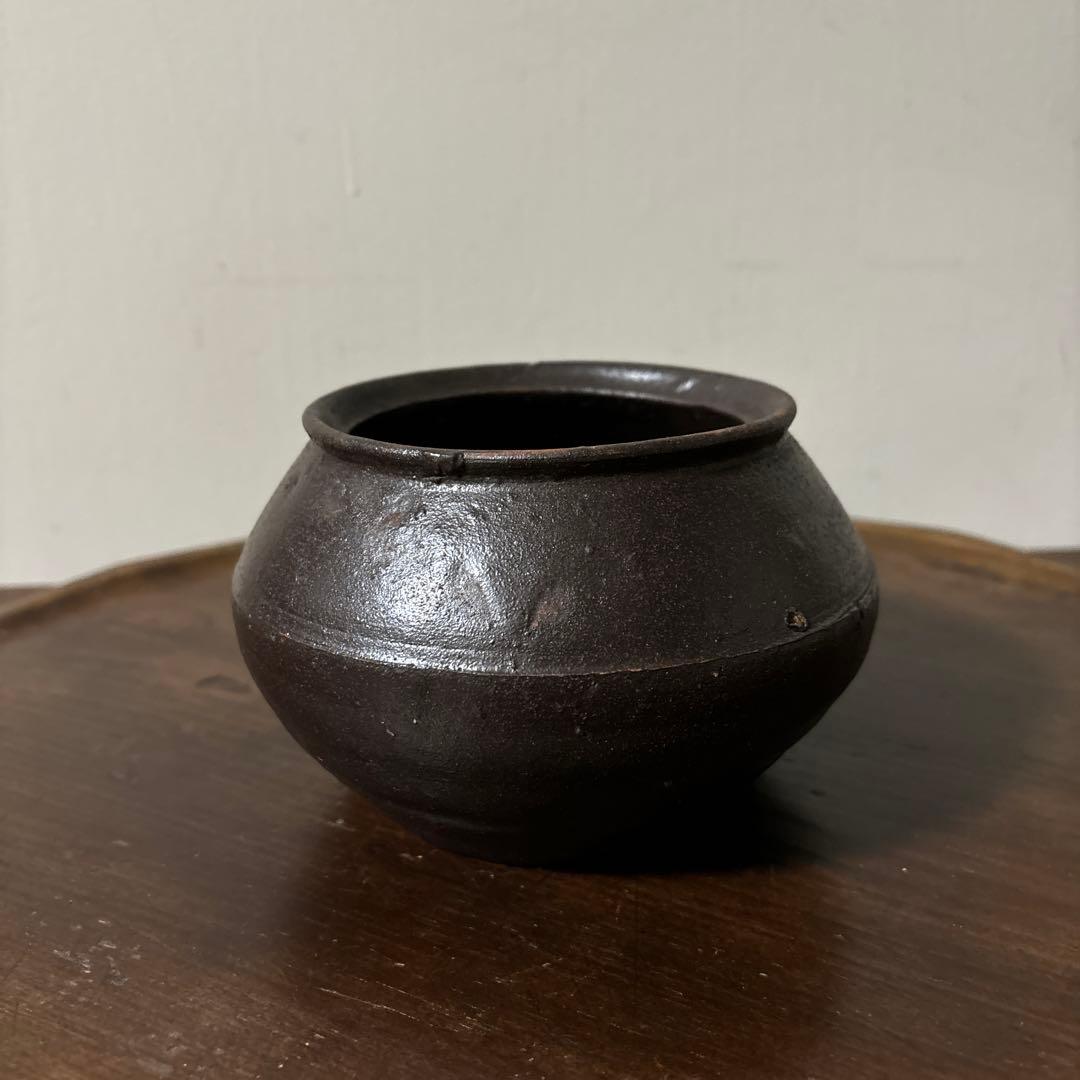 李朝　壺　オンギ 韓国アンティーク　その21 骨董品.コウケンテツ.平松洋子