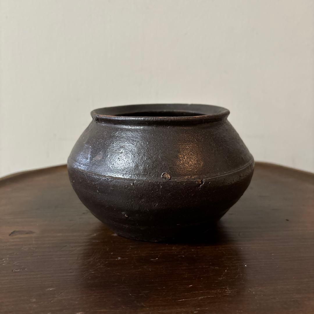 李朝　壺　オンギ 韓国アンティーク　その21 骨董品.コウケンテツ.平松洋子