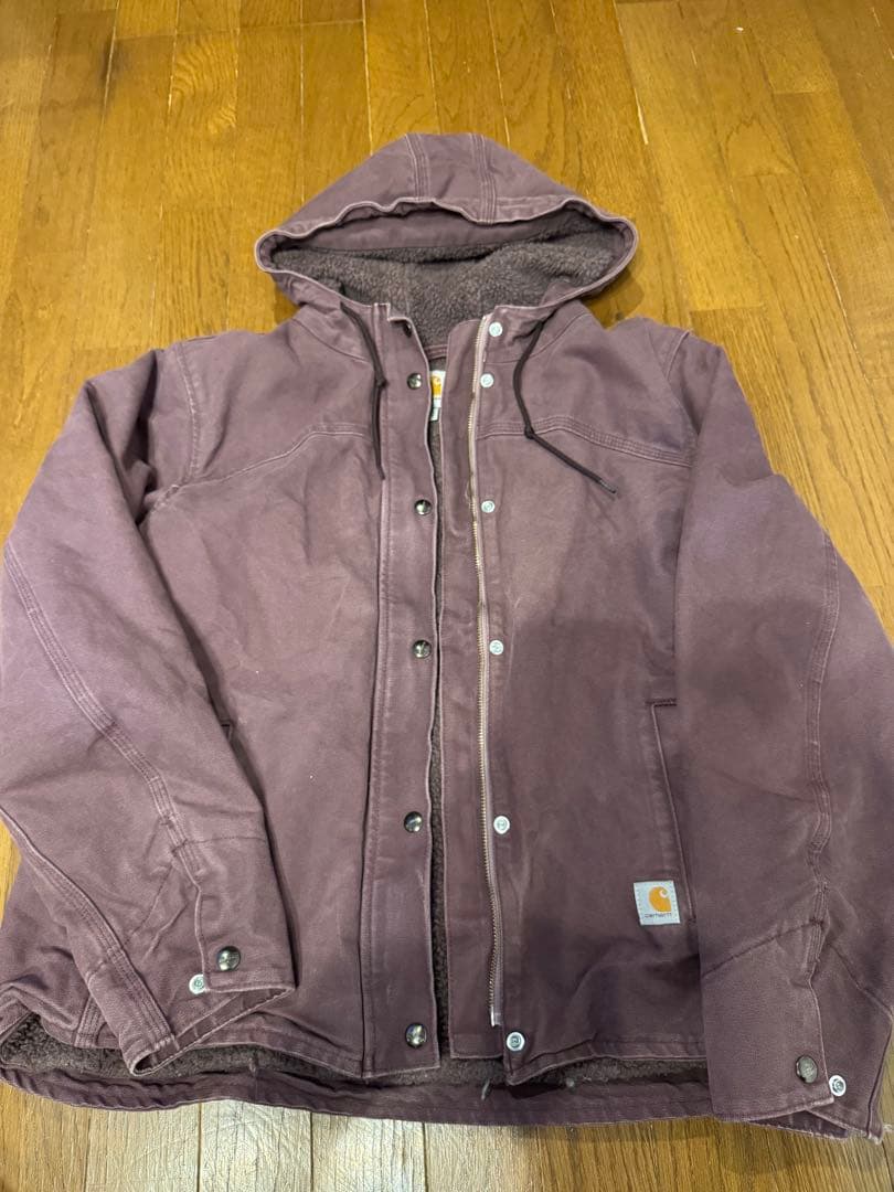 Carhartt パープル フード付きジャケット