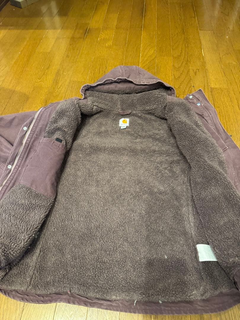 Carhartt パープル フード付きジャケット