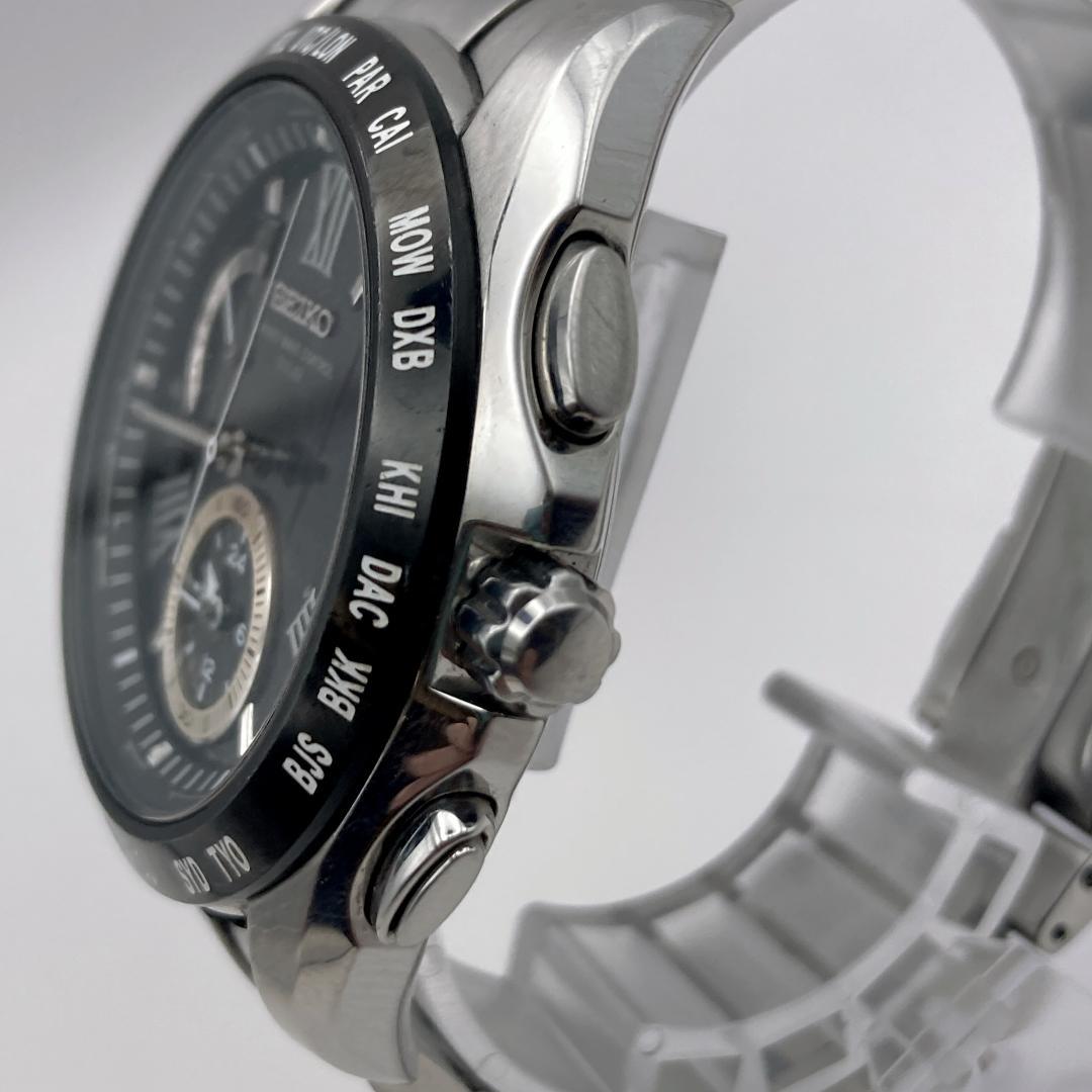 SEIKO セイコー ブライツ 電波ソーラー ワールドタイム メンズ