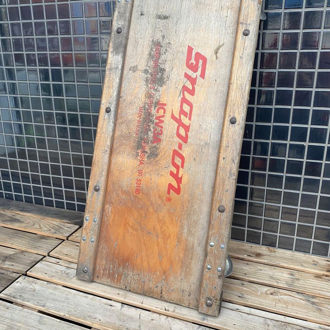 ヴィンテージSnap-on クリーパー寝板 店舗什器 インダストリアル USA製