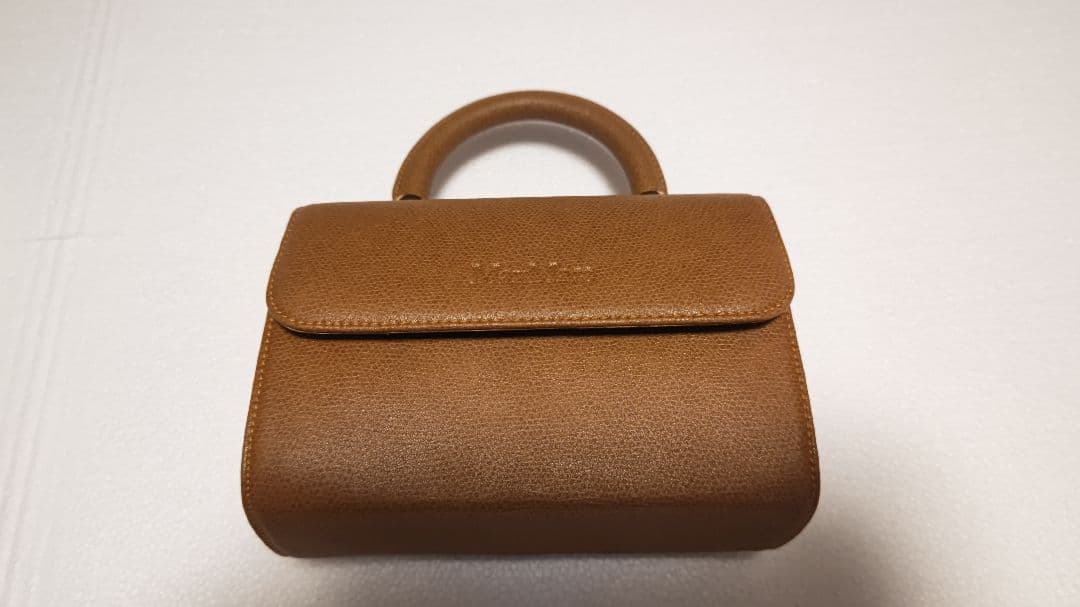 MaxMara ブラウン パーティーバッグ