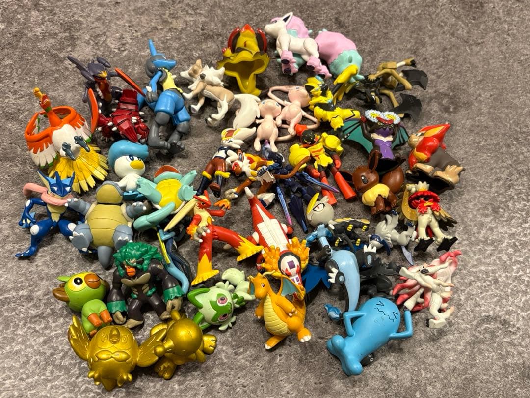 ポケモン フィギュアセット モンコレ 指人形