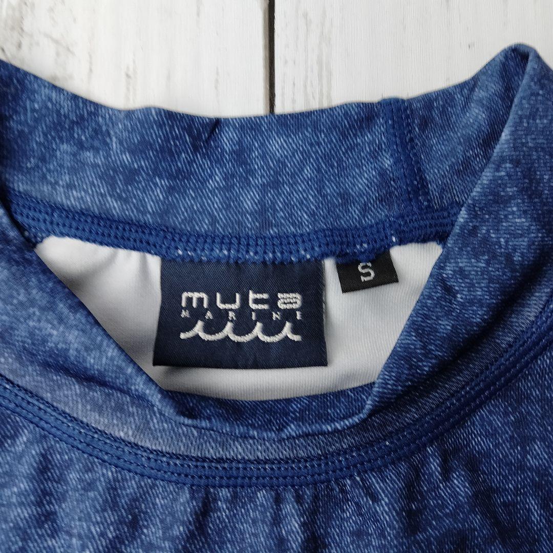muta marine【美品】ラッシュガード　セットアップ　デニム柄　ゴルフも◎
