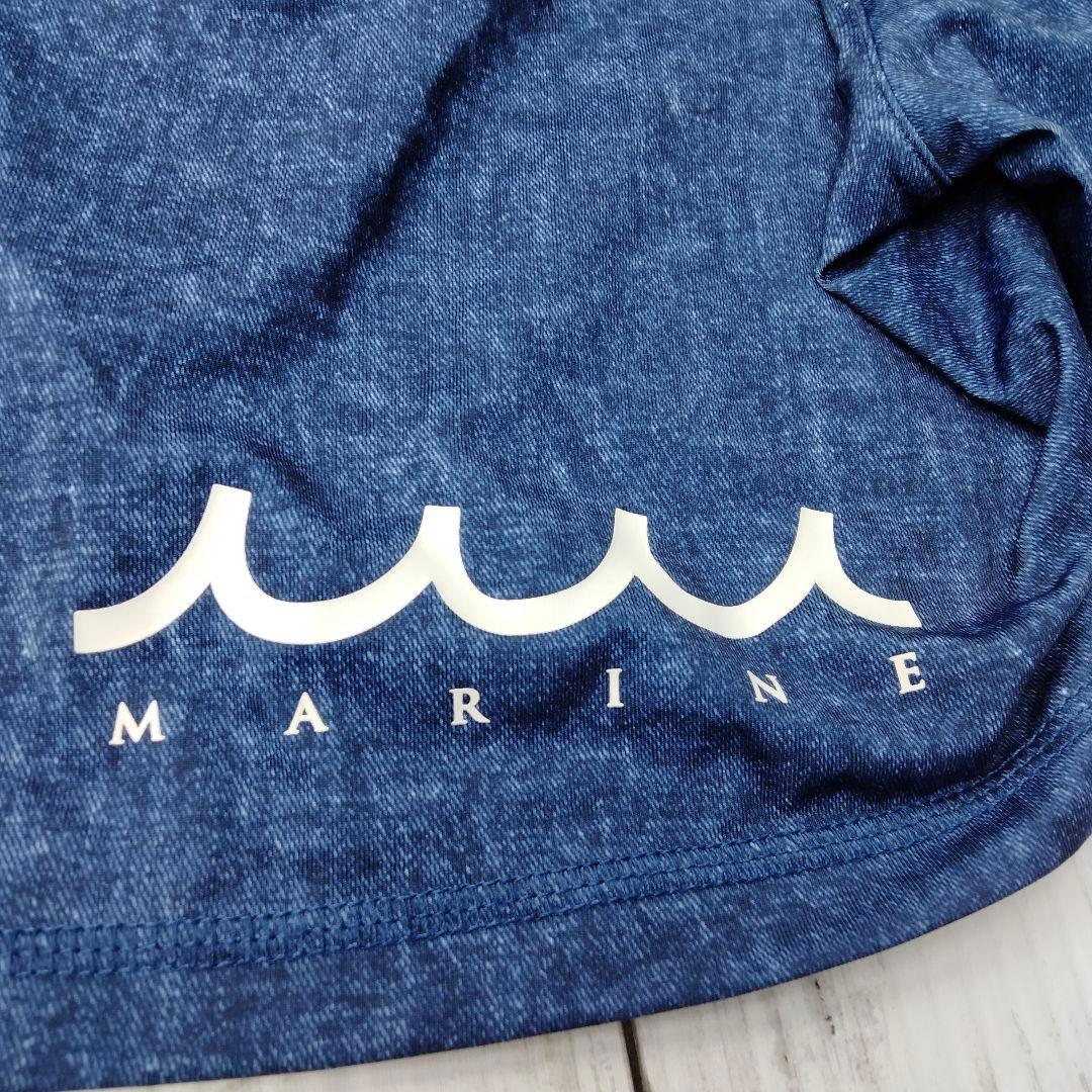 muta marine【美品】ラッシュガード　セットアップ　デニム柄　ゴルフも◎