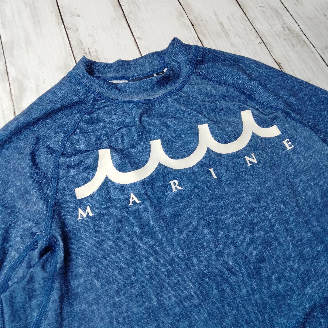 muta marine【美品】ラッシュガード　セットアップ　デニム柄　ゴルフも◎