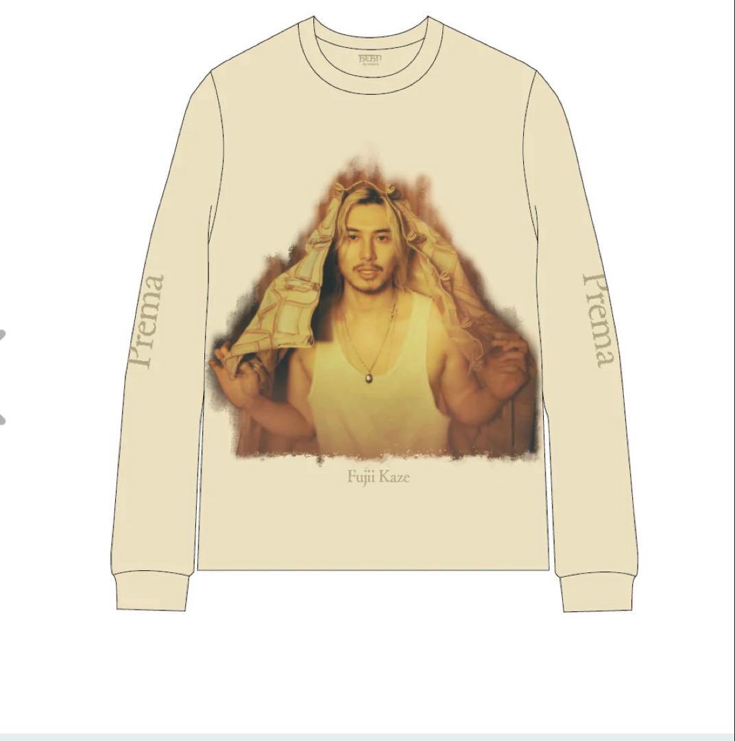 Prema Long Sleeve T-Shirt Sサイズ藤井風ロンT白系