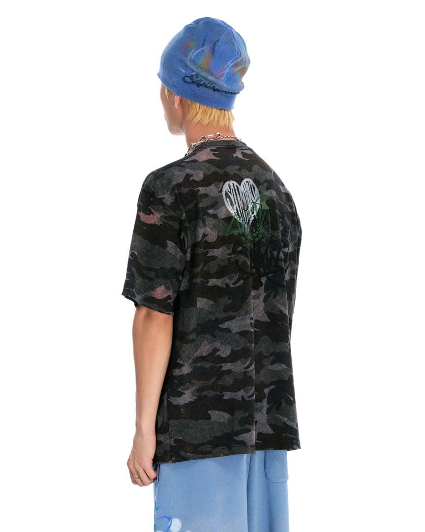 トップス 25AW sankuanz BUMPY GRAFFITI TEE GR8