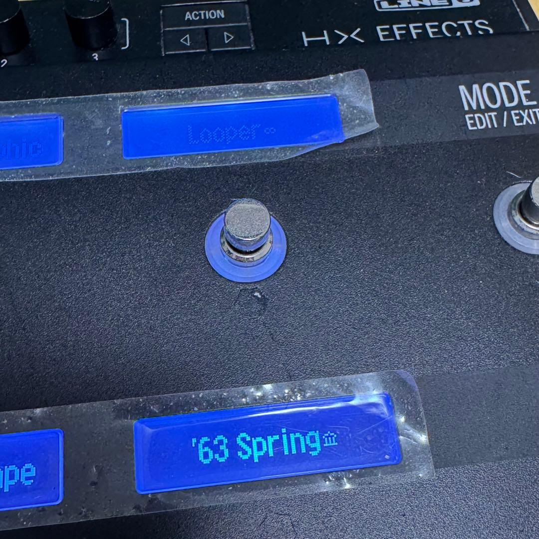 HX effects ギターベースマルチエフェクター