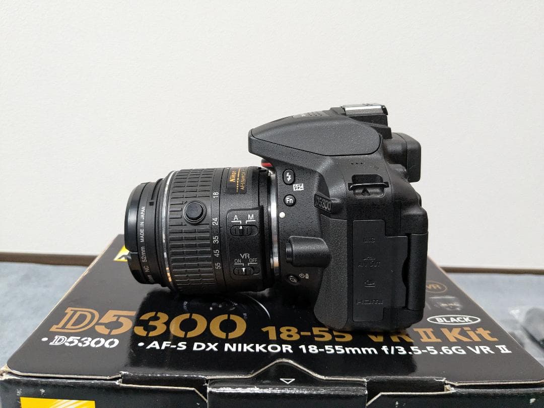 Nikon D5300 レンズキット 美品 ショット数6552 付属品完備