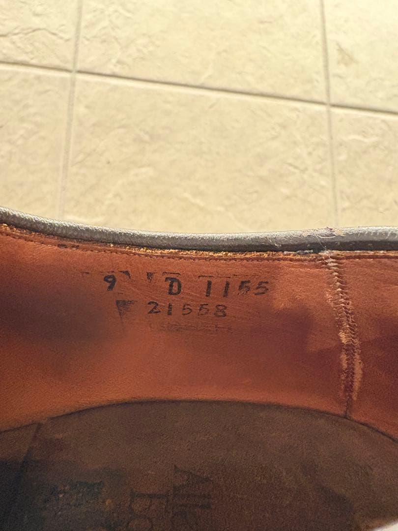 ビンテージAllen Edmonds（アレンエドモンズ）ホールカット9D