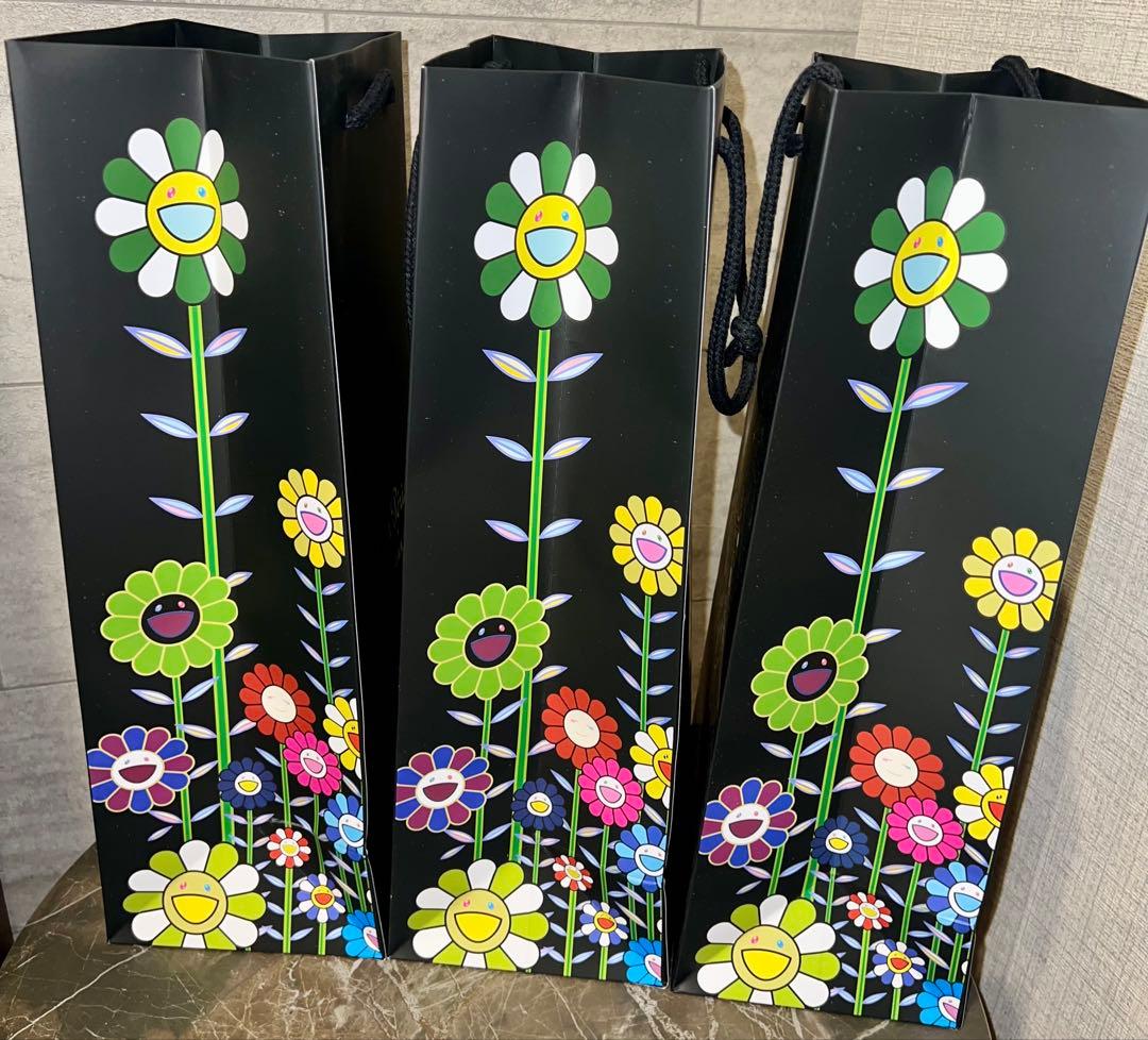 Dom Pérignon ×村上隆 白 ショッパー 袋 3枚セット ドンペリ