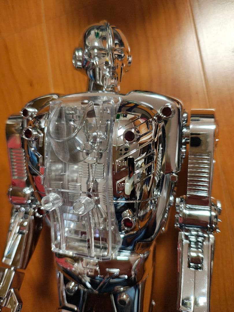 ロボットマン　ハイパードライブモード　限定　銀メッキ　激レア　ミクロマン　タカラ