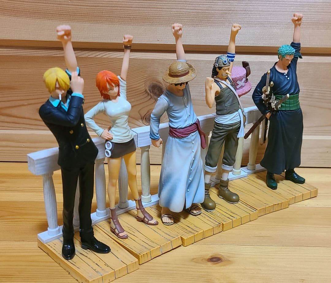 ワンピース　ドラマチック　ショーケース　コンプリート　ルフィ　ナミ　ゾロ　サンジ