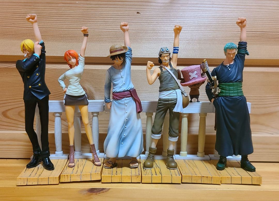 ワンピース　ドラマチック　ショーケース　コンプリート　ルフィ　ナミ　ゾロ　サンジ