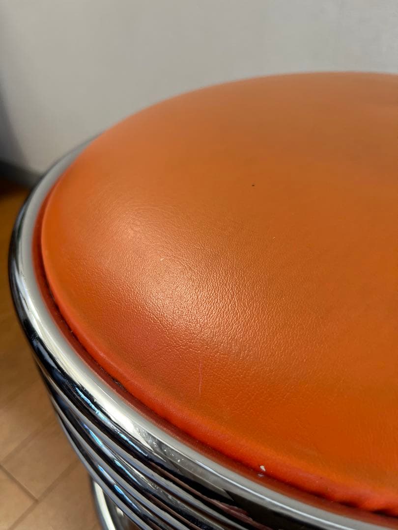 ヴィンテージ　スツール　② ミッドセンチュリー　アールデコ　スペースエイジ