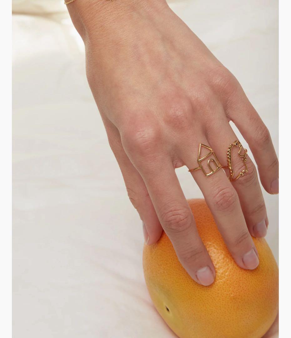 Aliita ハウスリング 9Kイエローゴールド