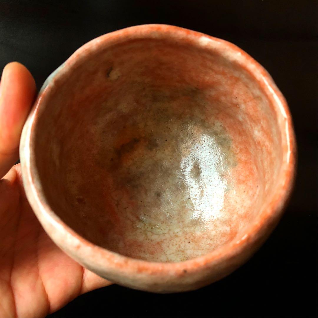 遺品整理◼️蔵から出て来た謎の赤楽の抹茶茶碗、茶道具、古美術品、骨董