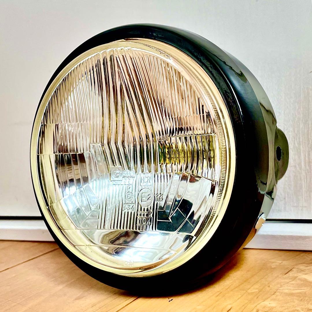 当時物 CIBIE シビエ 凹み ヘッドライト 160 CB250T マーシャル