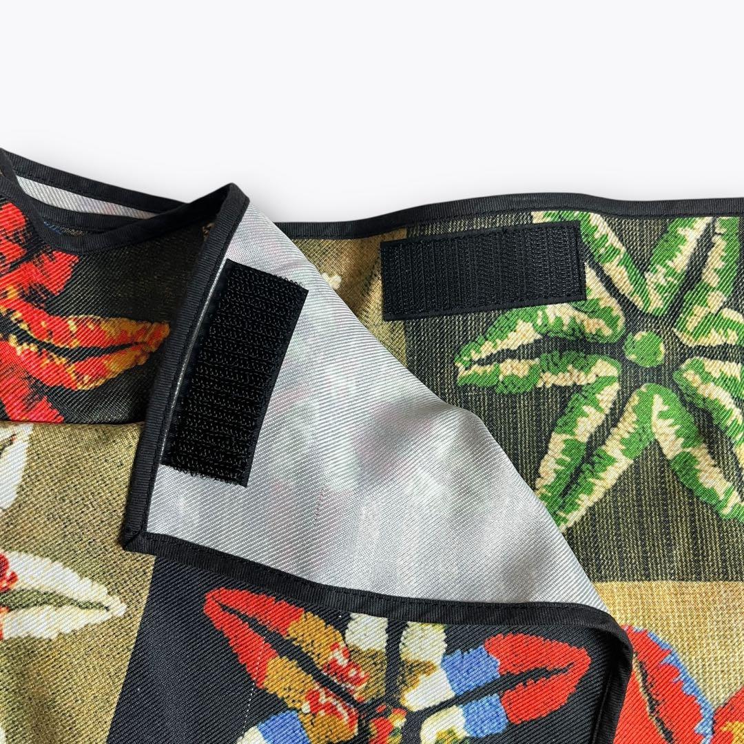 【AD1999】COMME des GARCONS 転写 ラップサルエルパンツ