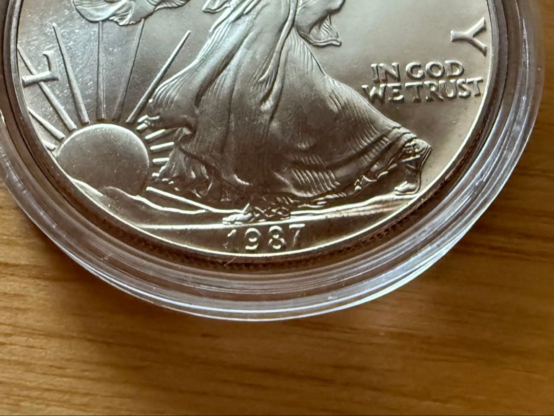 1987年 アメリカ合衆国 イーグル銀貨