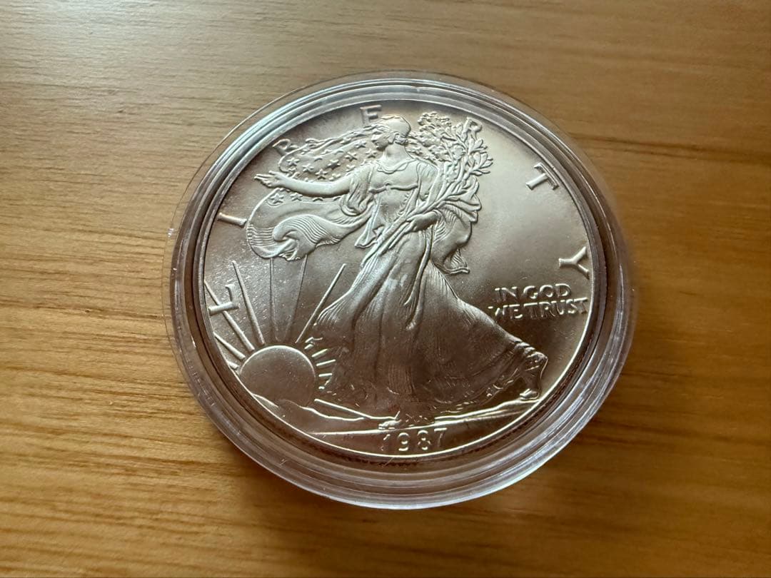 1987年 アメリカ合衆国 イーグル銀貨