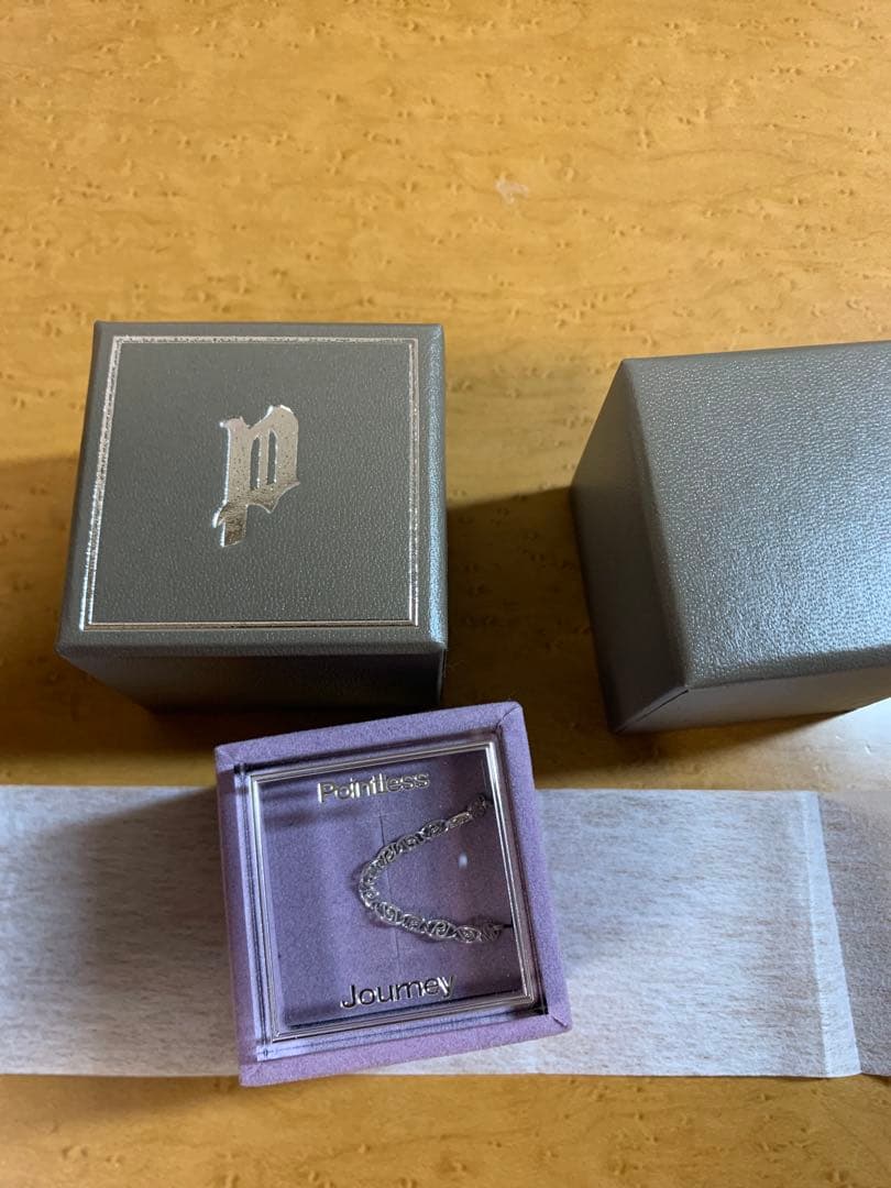 アクセサリー pointless journey CHAIN BRACELET SILVER