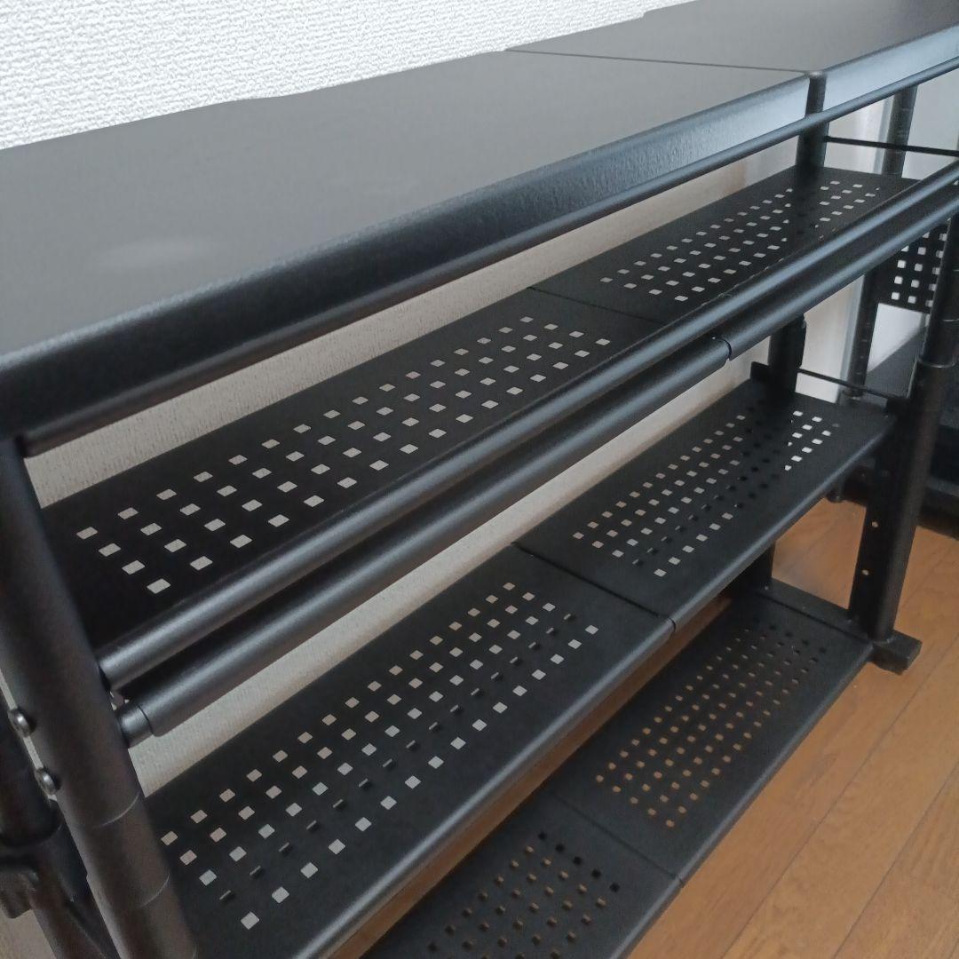 Bauhutte バウヒュッテ BHC-1200H-BK エクステンションデスク