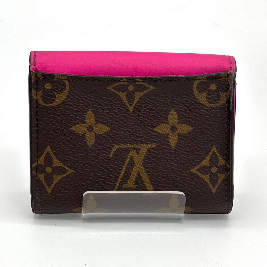 希少カラー‼️ルイヴィトン モノグラム ポルトフォイユゾエ ピンク 三つ折り財布