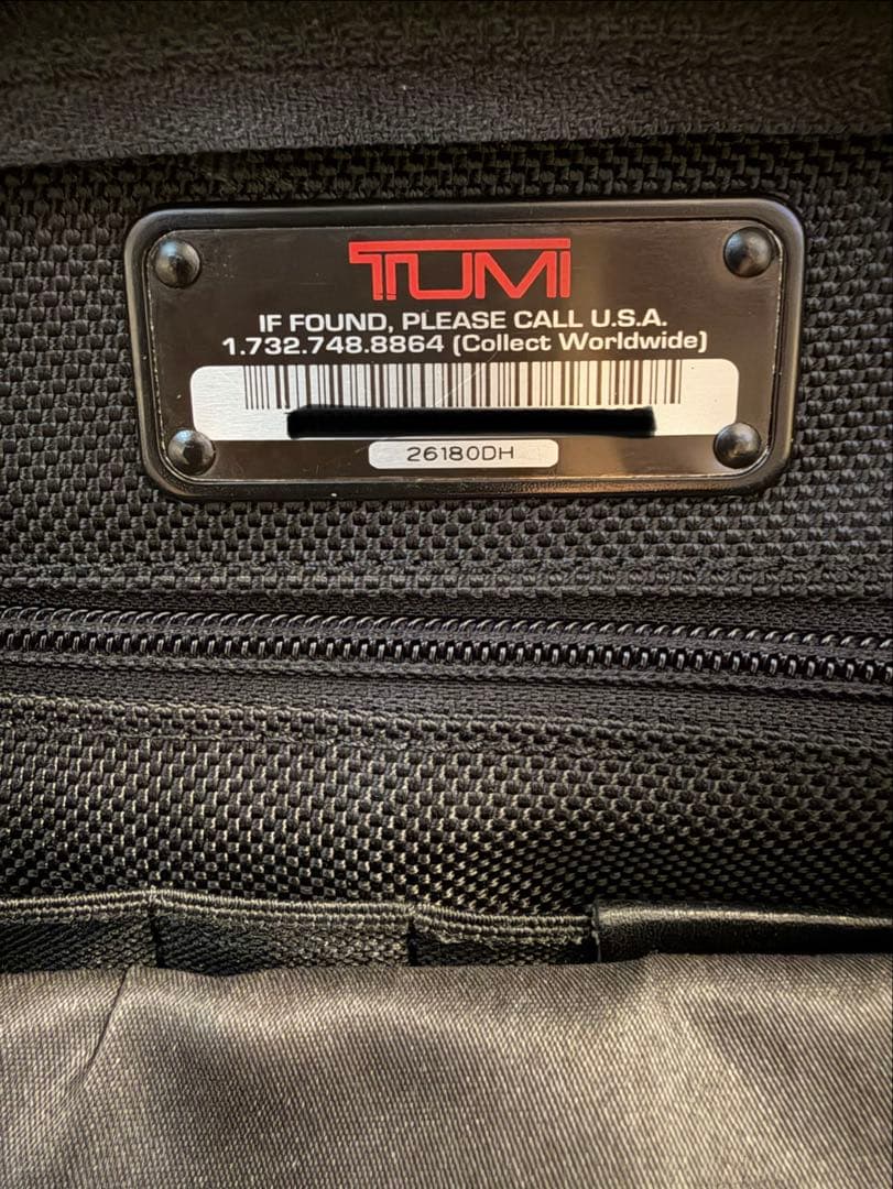 T*K様 TUMI 26180DH ALPHA 3WAY ブリーフ バッグ