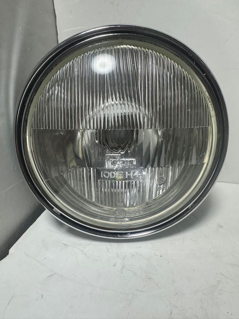 美品 希少廃盤品当時物シビエ一文字180πシビエ凸レンズ付ヘッドライトCIBIE