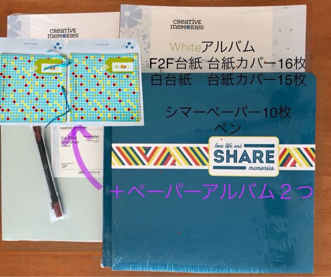 Creative Memories F2Fアルバムセット