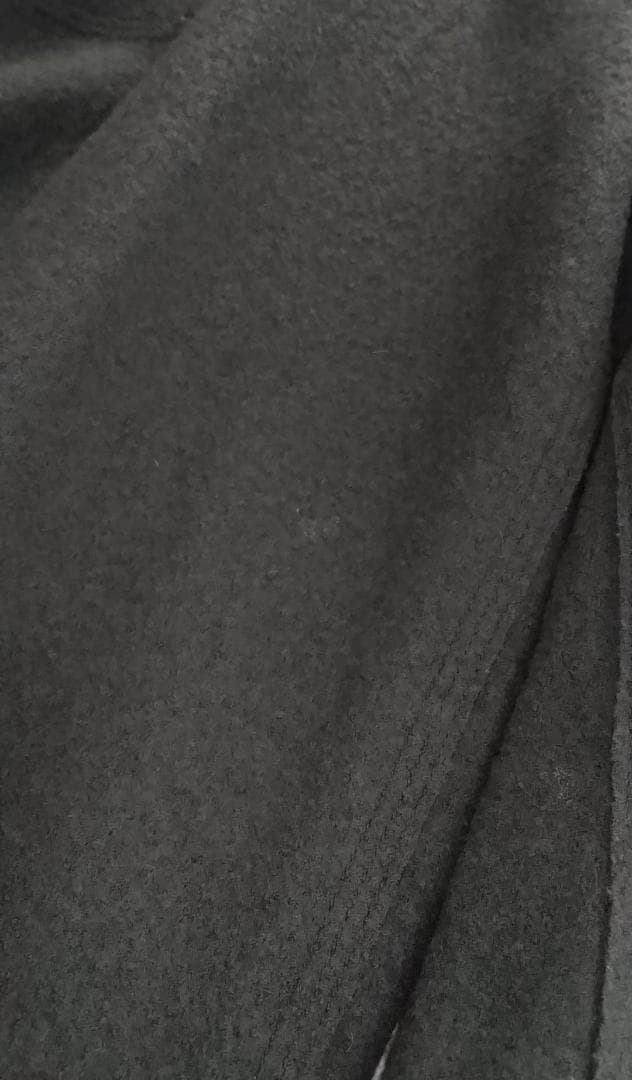 ヨーガンレール☆ラム圧縮ウールゆったりガウチョPT☆薄墨☆小さな難ありです