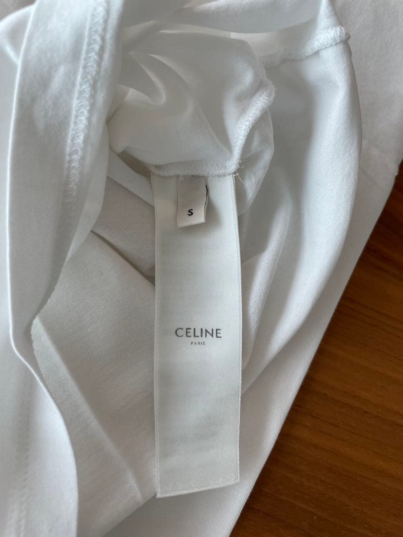 CELINE セリーヌ　21SS POPUP限定 Tシャツ S ホワイト